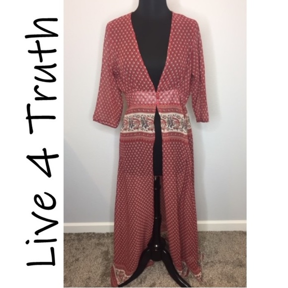 LIVE 4 TRUTH Duster Jacket - Picture 1 of 3